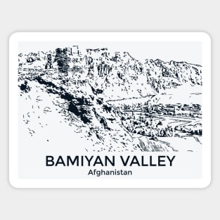 Bamiyan Valley - Afghanistan Magnet